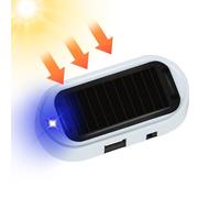 Luce lampeggiante per allarme per auto false - di allarme per auto a energia solare di allarme per | LED di allarme per la decorazione '