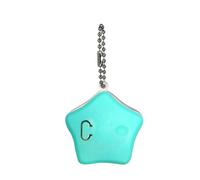 Luce lampeggiante per collare per cani, a forma di stella, per collare di illuminazione per animali domestici, ciondolo anti-smarrimento, accessorio per ciclismo notturno all'aperto