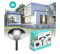 LUCE LAMPIONE FARO GIARDINO STRADALE CREPUSCOLARE PANNELLO SOLARE 500 W LED-8447