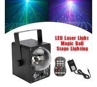 Luce Laser LED Luci RGB 60 Modelli Magic Ball Illuminazione Scenica Disco Party.