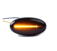 Luce Laterale ABS Plastica + Indicatore LED Lato Dynamic Giallo Luce 12V Cc