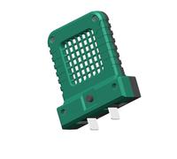 Luce Lavoro A LED Ricaricabile Per Utensili Elettrici Morsetti Regolabili E 2 Modalità Alloggiamento Delle Materie Plastiche Portatili Per Officine/accampamento La Spia Della Batteria Portatile