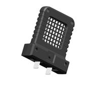 Luce Lavoro A LED Ricaricabile Per Utensili Elettrici Morsetti Regolabili E 2 Modalità Alloggiamento Delle Materie Plastiche Portatili Per Officine/accampamento La Spia Della Batteria Portatile