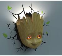 Luce LED 3D Marvel Baby Groot Face 3D