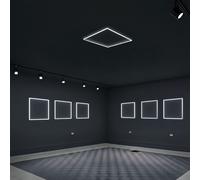 Luce LED a soffitto SOGI LAM-QD01 - 1 quadrato - 6500 K - 24 W - 440 x 440 mm [EEK: Non Applicabile]