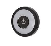 Luce LED a Spinta per Armadietti Luce a Cupola Ricaricabile Tramite USB con Bianca Fredda, Alloggiamento in ABS, Montaggio Facile per Bagagliaio di un'auto, Guardaroba