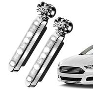 Luce LED Alimentata Dal - Coppia Di Lampade Esterne Per Autoveicoli, Design Impermeabile A Risparmio Energetico, Illuminazione Di Segnale Multicolore, Gadget Ecologico Per Veicoli, Accessorio Di