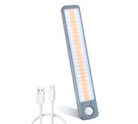 LUCE LED ARMADIO GUARDAROBA SENSORE MOVIMENTO USB RICARICABILE STRISCIA MAGNETIC [EEK: Vedi descrizione]