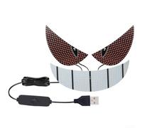 Luce LED Auto Posteriore USB Dinamica Luce LED Auto Posteriore(Red) | Design animato, per luce dinamica posteriore, USB 5V, visibilità notturna, per facile montaggio