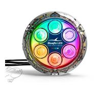 Luce LED BLUEFIN LED subacquea Piranha P6 Nitro SM, 12/24V, 3720 lum., colore...