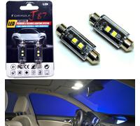 Luce LED Canbus senza Errori 6411 5W Bianco 5000K Due Bulbo Interno Mappa Azione