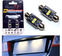 Luce LED Errore Canbus Gratis DE3425 5W Caldo Bianco Due Lampadine Targa Piastra