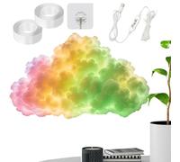 Luce LED Cloud, lampada multicolore a ritmo musicale alimentata da USB, luce notturna decorativa interattiva per adolescenti e adulti, perfetta per asilo, casa, soggiorno, ufficio