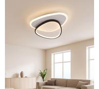 Luce Led Da Soffitto Licht-Erlebnisse Nero Bianco 35 cm 3000/4000/6500K
