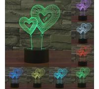 Luce LED di controllo dell'interruttore tattile 3D a palloncino a doppio cu