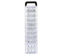 Luce LED di emergenza ricaricabile Lampada super luminosa ed energetica Montabile a parete Lanterna portatile per campeggio Illuminazione domestica e notturna con modalità luminosità regolabile