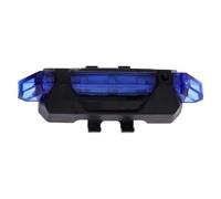 Luce LED di sicurezza Blu posteriore per bici ricarica via USB