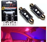 Luce LED Errore Canbus Gratis 212-2 5W Rosso Due Bulbo Interno Mappa Ricambio OE