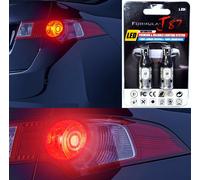 Luce LED Errore Canbus Gratis 921 Rosso Due Lampadine Alto Montante Stop Terzo