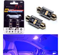 Luce LED Errore Canbus Gratis DE3423 5W Rosa Due Lampadina Targa Etichetta