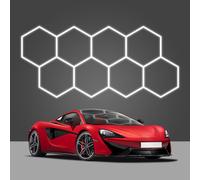 Luce LED esagon garage 8 Griglia Luci a nido d'ape 6500K 210W per Seminterrato