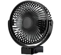 Luce LED Esca e Ventilatore per Pesca Ricaricabile 4 Velocità Silenzioso Portat