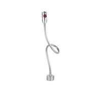 Luce LED flessibile a collo d'oca 110-220 V con base magnetica resistente/base di montaggio a vite, luce LED per macchine industriali, illuminazione LED regolabile a 360° per tutti (dimensioni: 1 W