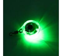 Luce LED lampeggiante da pesca, subacquea per lampada a goccia profonda, resistente per la pesca notturna sul mare e sul fiume (1 pezzo verde)
