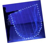 Luce LED Lode E Adorazione Bandiera Con Aste Regolabili Semicircolare Angelica Ala Per La Pratica Danza di Danza Religiosa Accessori