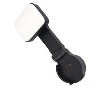 Luce LED Magnetica Pieghevole per DJI Pocket 4/4P | Design magnetico, pieghevole, compatibile DJI Pocket 4/4P, nero ABS, facile installazione