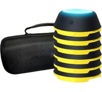 Luce LED per Allenamento dei Riflessi E delle Reazioni per Migliorare I Tempi di Reazione, La velocità E L'agilità, Adatta per Basket, Calcio E Boxe., 6 Lights