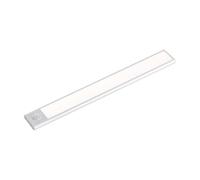 Luce LED per armadio 2,5 W con sensore PIR, temperatura di colore 4000 K, corpo in argento e classificazione IP20. Ideale per un'illuminazione efficiente e discreta.