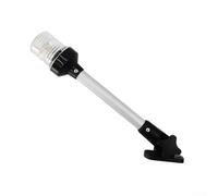 Luce LED per barche con visibilità a 360 gradi e asta in acciaio inossidabile 304 resistente per uso marino a lungo termine (12 pollici)