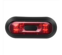 Luce LED per casco, luce freno per moto, luce posteriore per bici ricaricabile, luce rossa di sicurezza per la guida notturna