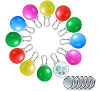 Luce LED per Collare Cani a Clip Luce Flash per Collare Pet Luci Collari di Sicurezza Colorati Impermeabili con 3 Modalità per Animali nel Buio (Giallo, Rosso, Verde, Blu, Rosa, 14 Pezzi)