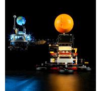 Luce LED per Lego 42179 Technic Planet Terra e Luna in Orbita, Kit Luce Compatibile con Lego 42179 Modello Building Blocks, NON Incluso Il Set Modello