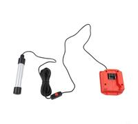 Luce LED per pesca subacquea, 1300 lumen, lampada verde sommergibile con 126 LED, impermeabile IP68, per pesci a strisce notturni (forDEWALT 20 V-13 W)