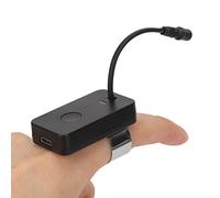 Luce LED per Rimozione Cerume Orecchio, Otoscopio con Lampada Integrata Strumento di Precisione per Pulizia Auricolare (Nero)