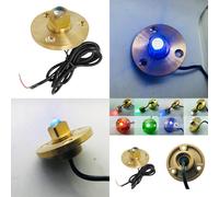 Luce LED per tappo di scarico della barca con luce subacquea di ricambio per