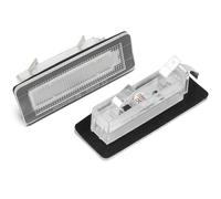 Luce LED per Targa Auto CANBUS Senza Errori - Lampada Posteriore Impermeabile Luce Bianca - Compatible for Benz Smart Fortwo Coupe Convertible 450 451 - Confezione da 2 Pezzi