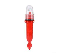 Luce LED Pesca per 3v 5LED Impermeabile IP65 per Barca Luce LED | 5 LED potenti, attrazione pesci per efficace, buio totale, uso subacqueo, luce rossa/blu/verde(Red)