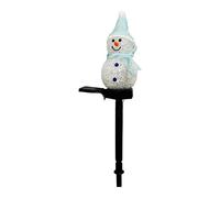 Luce LED Pupazzo di Neve per solare 17,3 10,2 8,3cm Impermeabile per decorazione
