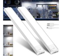 Luce LED Sottopensile Cucina Luci: Armadio Lampada Sensore Movimento Batteria US