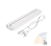 Luce LED sottopensile LIWO 35cm con cavo di collegamento, orientabile 470lm