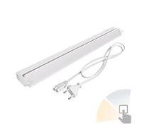ledscom.de Luce LED sottopensile LIWO 58cm, con cavo di collegamento, orientabile, 958lm, bianco caldo/bianco