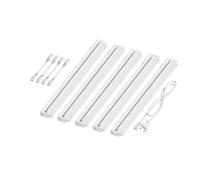 Luce LED sottopensile LIWO 58cm orientabile ciascuno 1080lm bianco set di 5