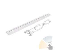 ledscom.de Luce LED sottopensile LIWO 91cm, con cavo di collegamento, orientabile, 1597lm, bianco caldo/bianco
