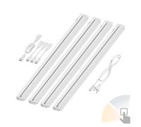 Luce LED sottopensile LIWO 91cm orientabile con interruttore 1597m bianco