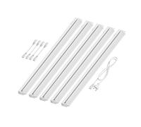 Luce LED sottopensile LIWO 91cm orientabile ogni 1444lm bianco caldo set di 5