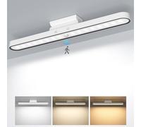 Luce LED Sottopensile Luce Armadio LED con Sensore di Movimento 2500mAh USB Ricaricabile Lampada da Scrivania Senza Fili Magnetica Controllo Touch Dimmerabile Luce Notturna per Sottopensile Scrivania